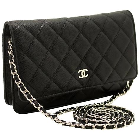 chanel chain bag black|black chanel cross body bag.